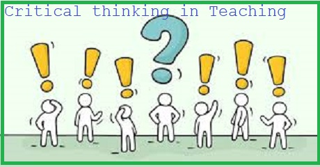 Critical Thinking in Teaching