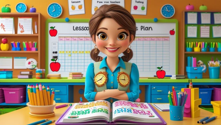 An organized teacher