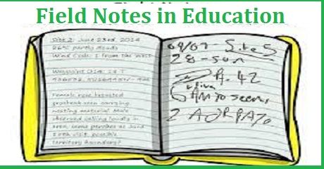 Field Notes in Education