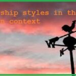 Leadership styles in the western context