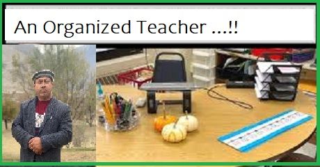 An organized teacher