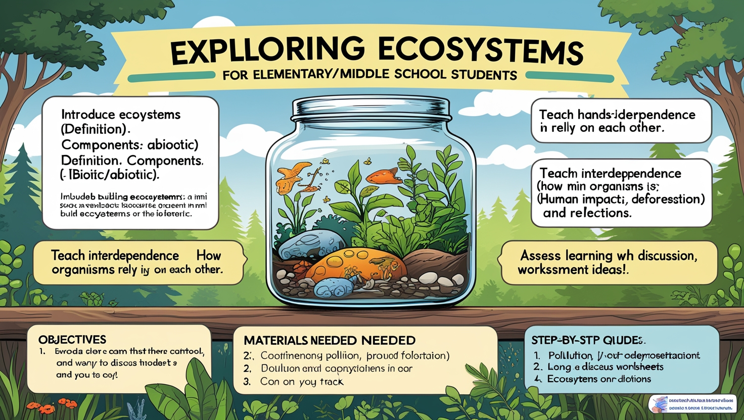 Exploring Ecosystems A Mini Lesson Plan
