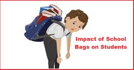 Impact of School Bags on Students