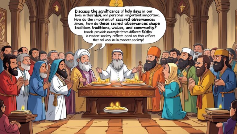 The Significance of Holy Days in Our Lives - Teachers Guide