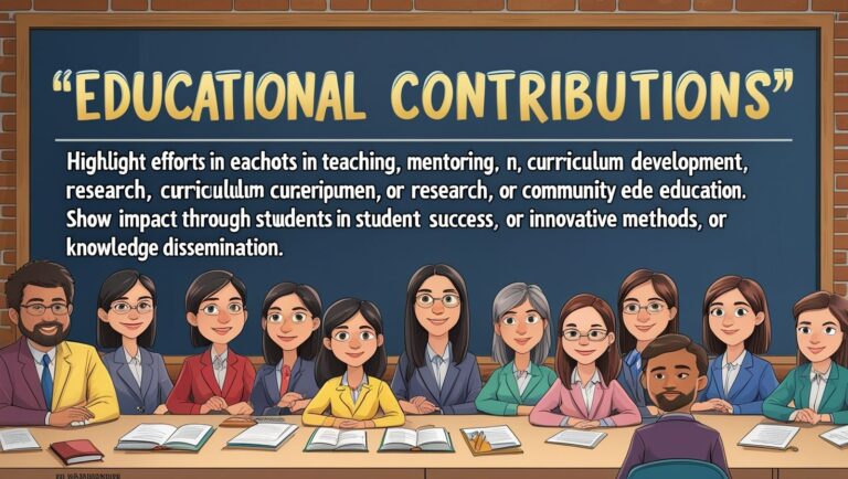 Educational Contributions