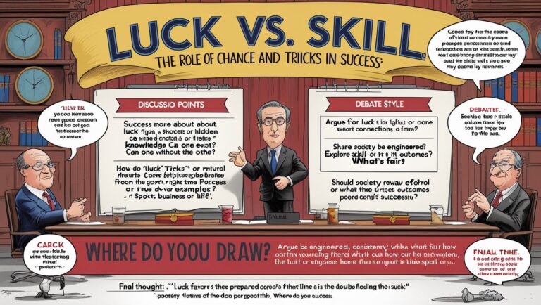 Luck vs. Skill The Role of Chance and Tricks in Success