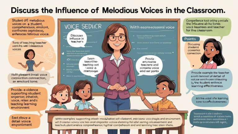 The Influence of Melodious Voices in the Classroom