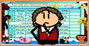 The role of a General Timetable in a school