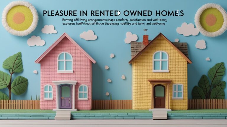Pleasure in Rented and Owned Homes