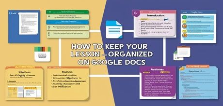 How to Keep Your Lesson Organized on Google Docs