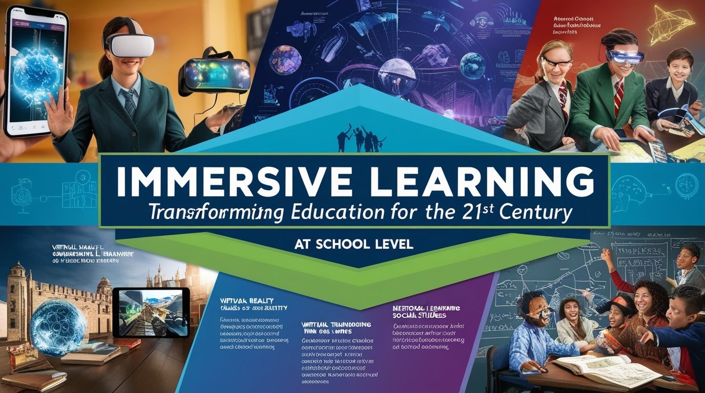 Immersive Learning at the School Level: Transforming Education for the 21st Century