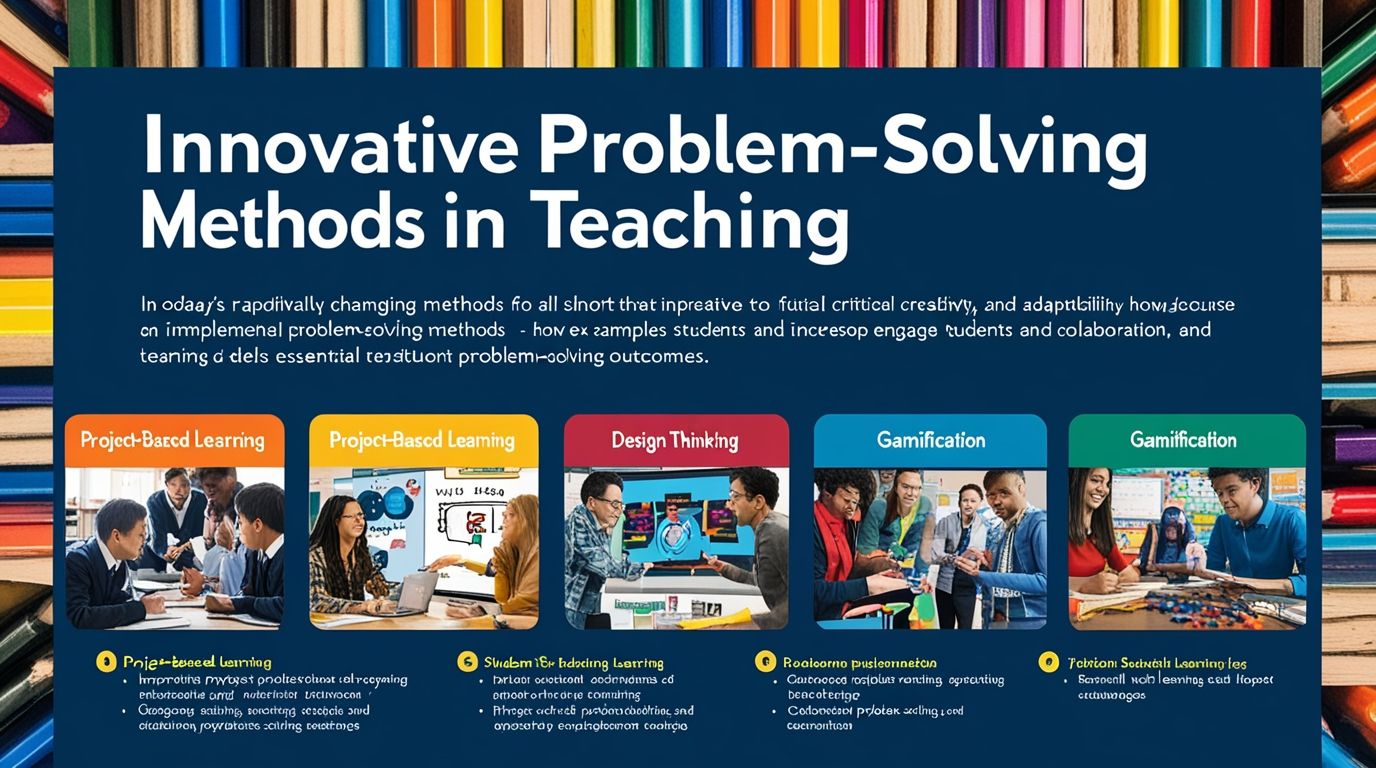 Innovative Problem-Solving Methods in Teaching