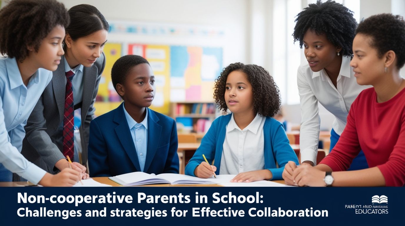 Non-Cooperative Parents in School: Challenges and Strategies for Effective Collaboration