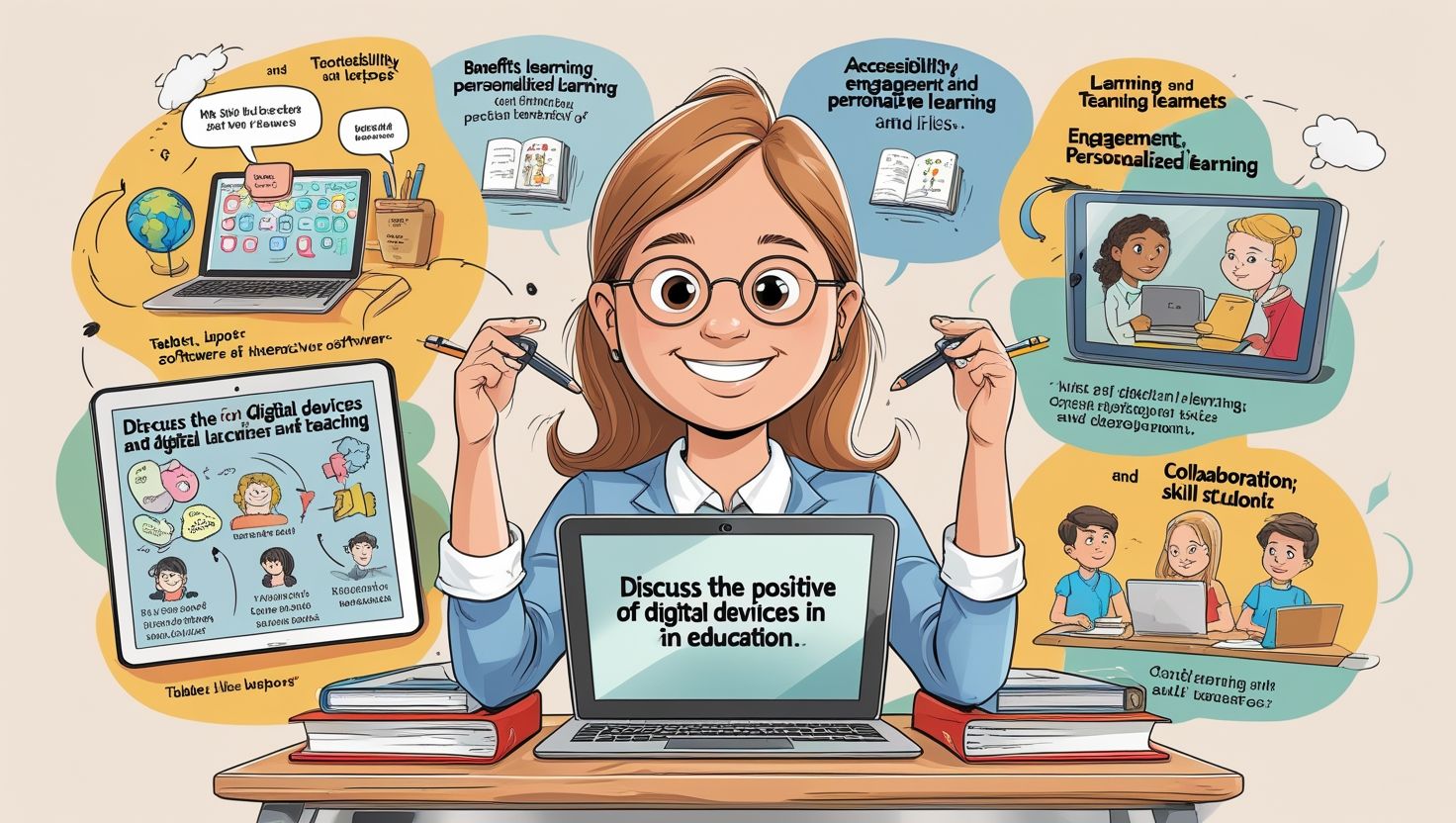 The Positive Usage of Devices for Learning and Teaching