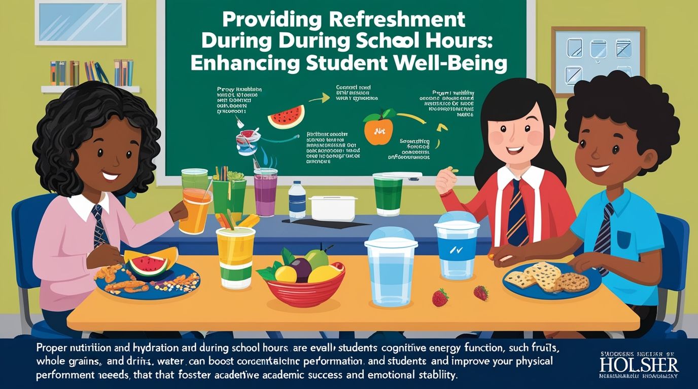 Providing Refreshment During School Hours: Enhancing Student Well-being