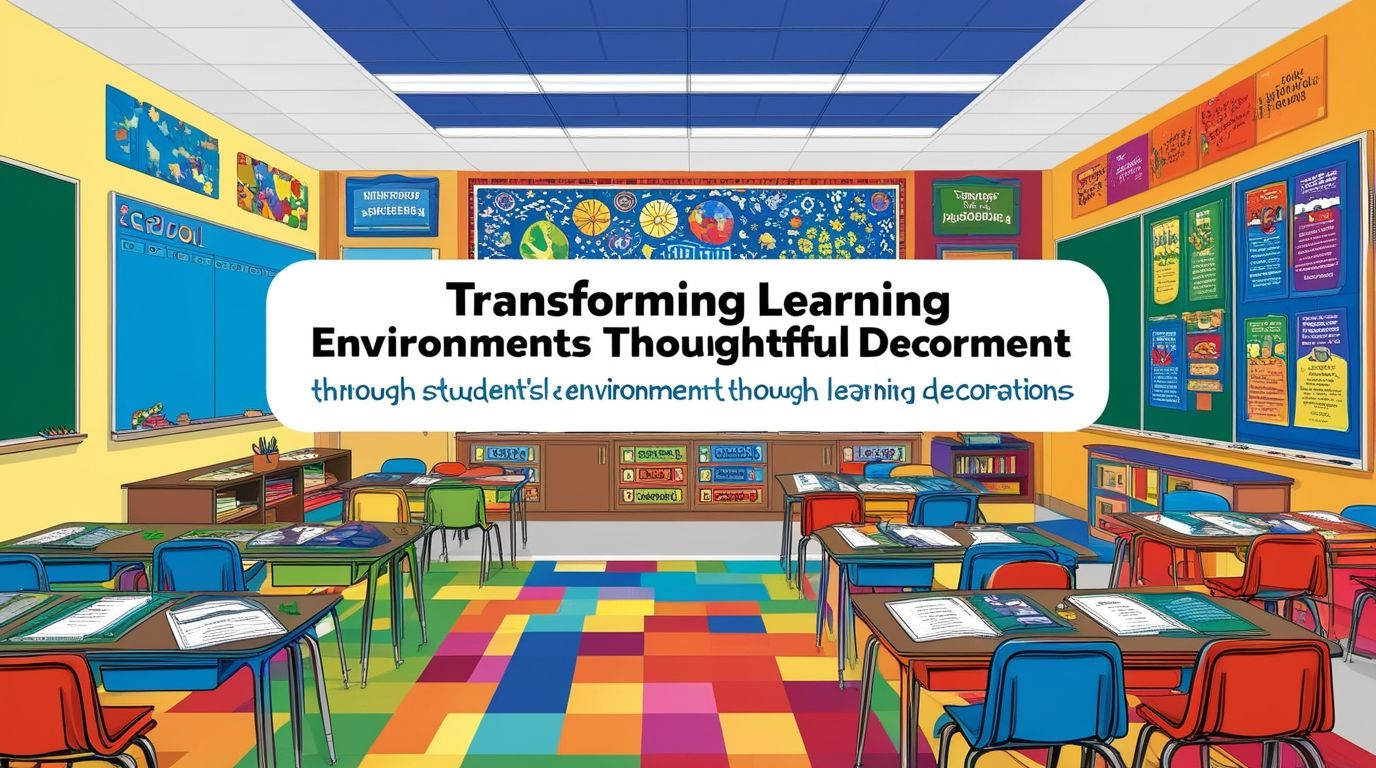 Transforming Learning Environments and Decorations