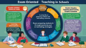 Exam-oriented teaching in schools