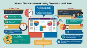 How to Check Homework During Class Period or Off Time