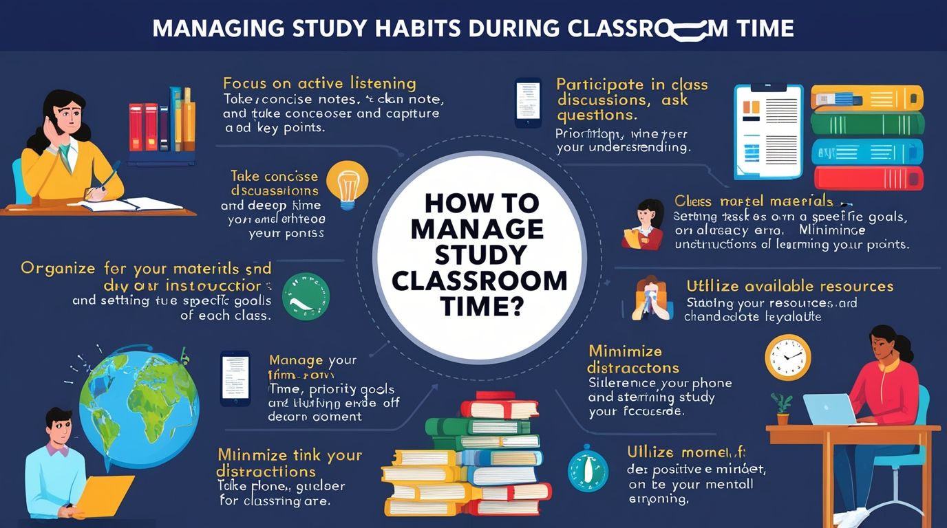 How to Manage Study Habits During Classroom Time