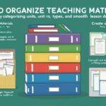 How to Organize Teaching Materials