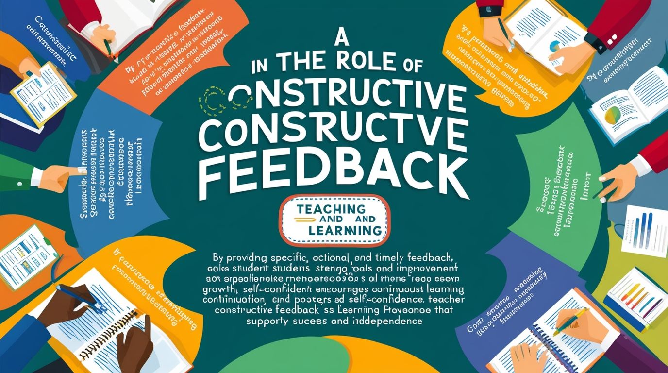 The Role of Constructive Feedback in Teaching and Learning