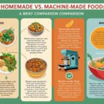 Homemade vs. Machine-made Food