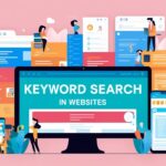 The Role of Keyword Search in Websites