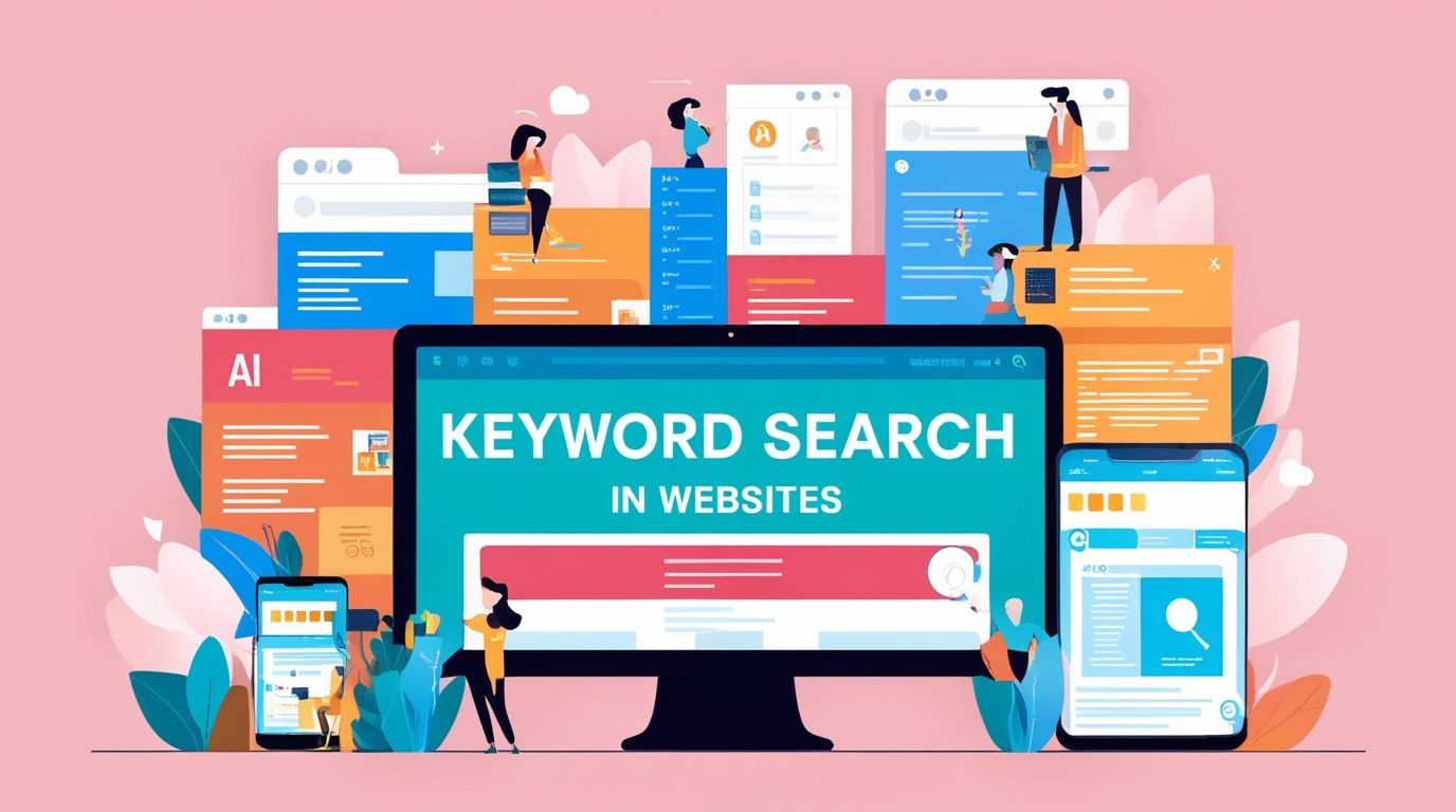 The Role of Keyword Search in Websites