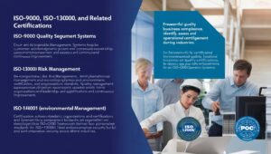 ISO-9000, ISO-13000, Certifications for Quality Measurement