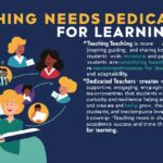 Teaching Needs Dedication for Learning