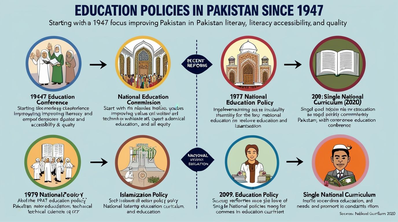 Education Policies in Pakistan Since 1947