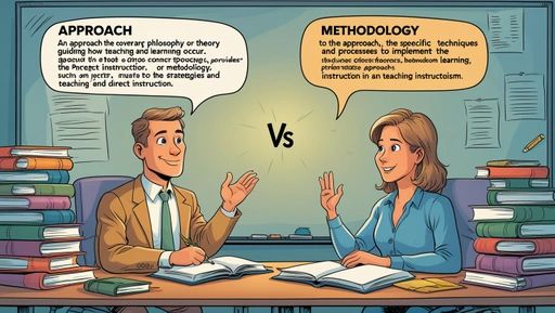 Approach vs Methodology in Teaching