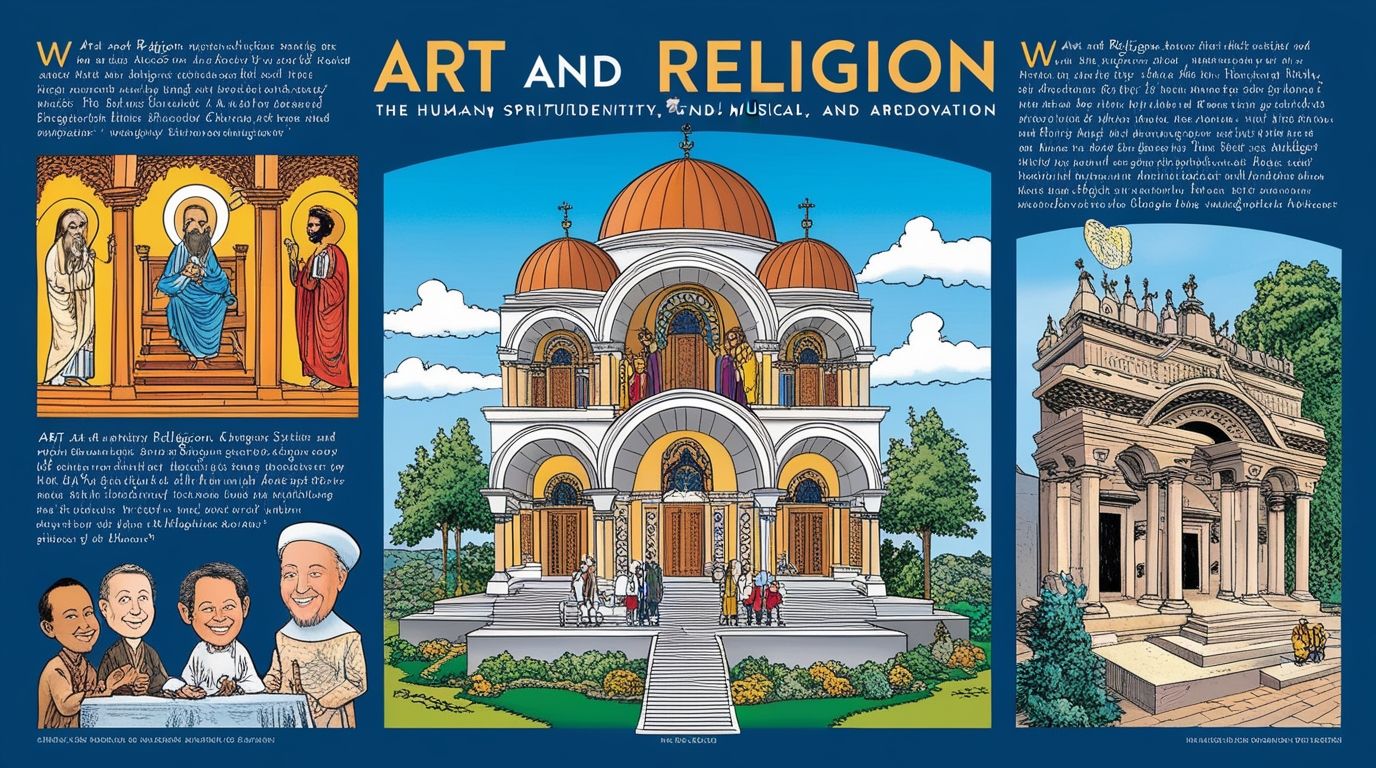 Art and Religion A Deep Connection, Art and religion have shared a profound and intricate relationship throughout history. Both serve as mediums for expressing