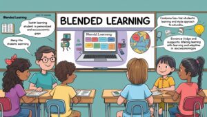 Blended Learning Bridging Traditional and Modern Education