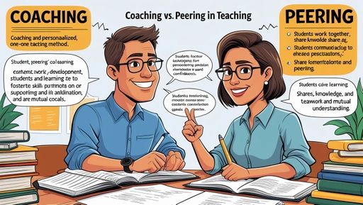 Coaching vs. Peering in Teaching