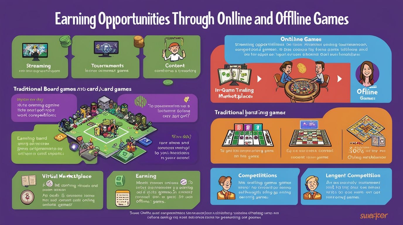 Earning Opportunities Through Online and Offline Games