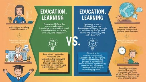 Education vs. Learning A Comparative Insight