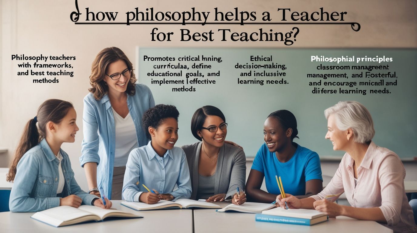 How Philosophy Helps a Teacher for Best Teaching