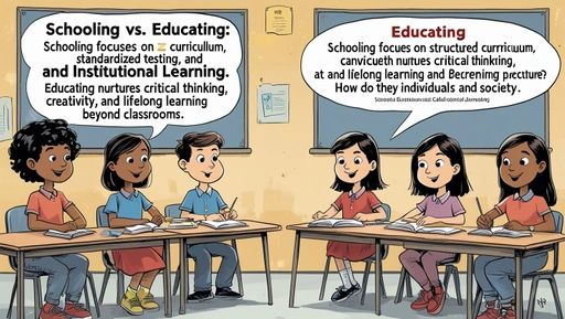 Schooling vs. Educating