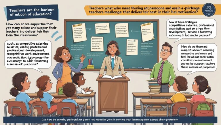 How Can We Motivate Teachers for Best Teaching Endeavours