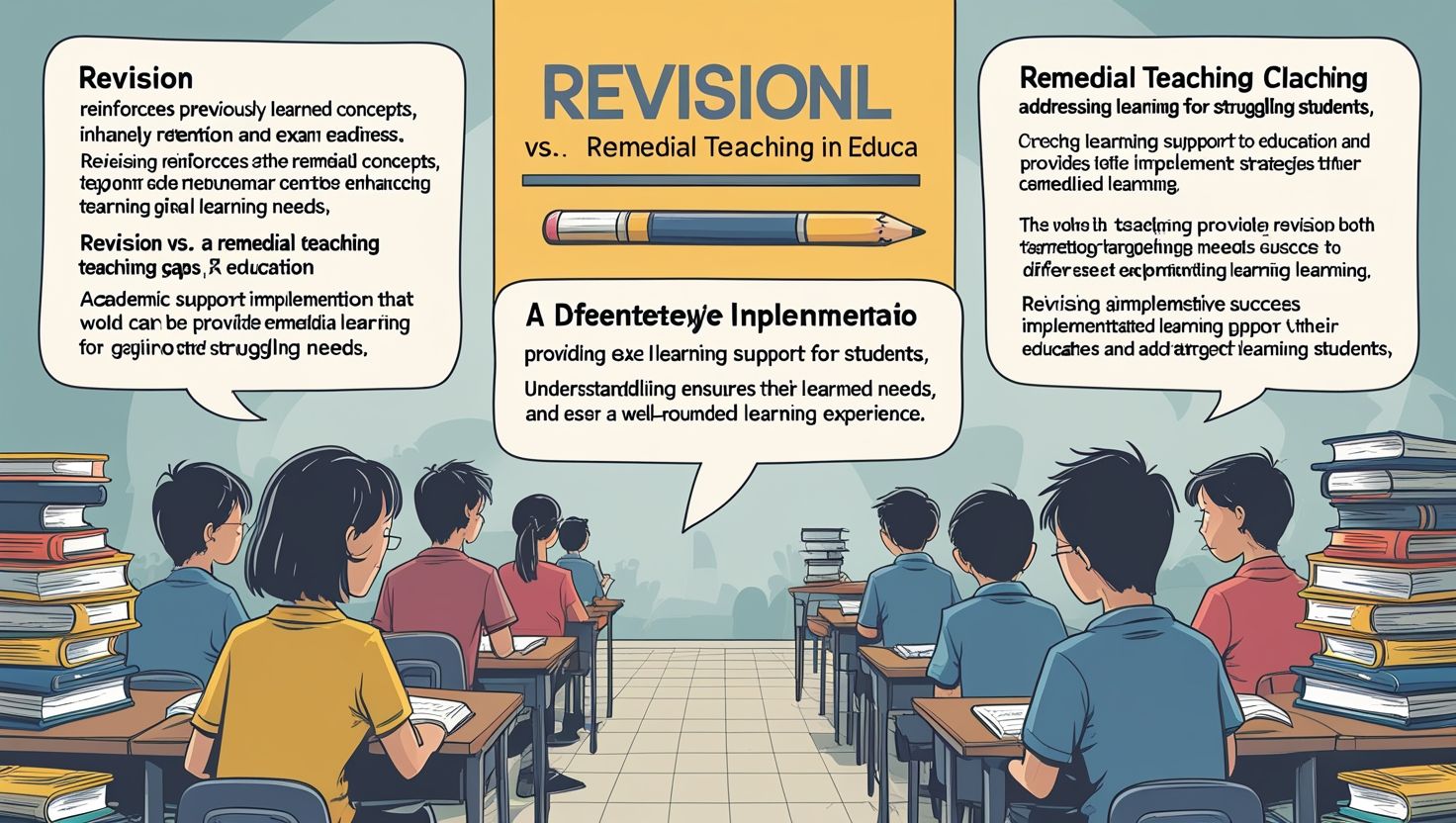 Revision vs. Remedial Teaching in Education A Comprehensive Analysis