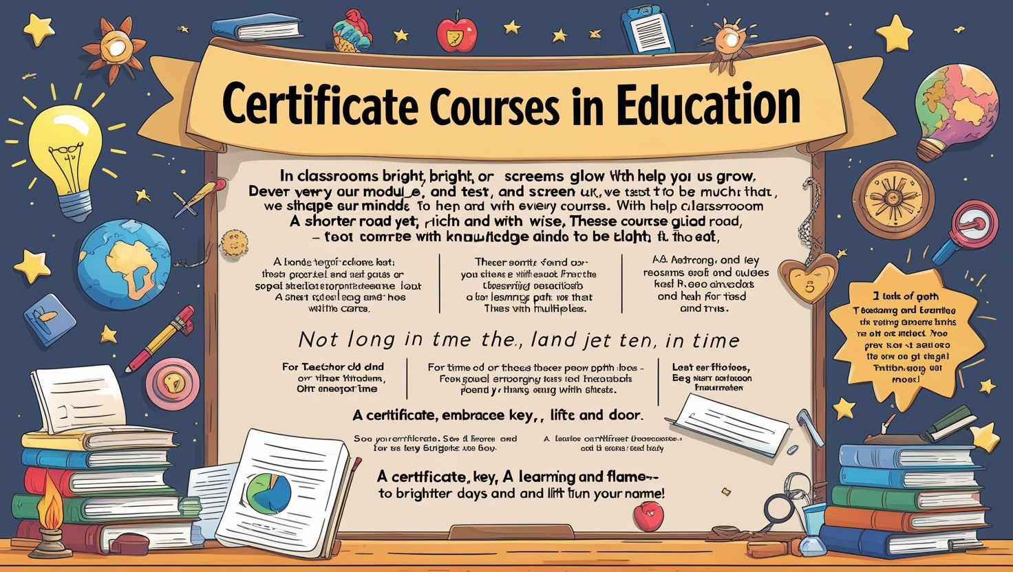 Certificate Courses in Education - Teachers Guide