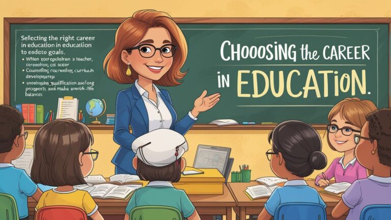 Choosing the Right Career in Education
