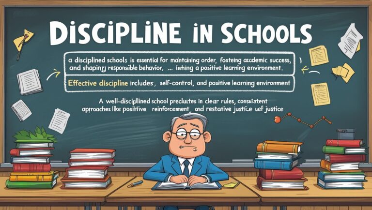 Role of Discipline in a School