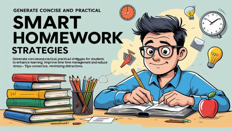 Smart Homework Strategies in School for Learning