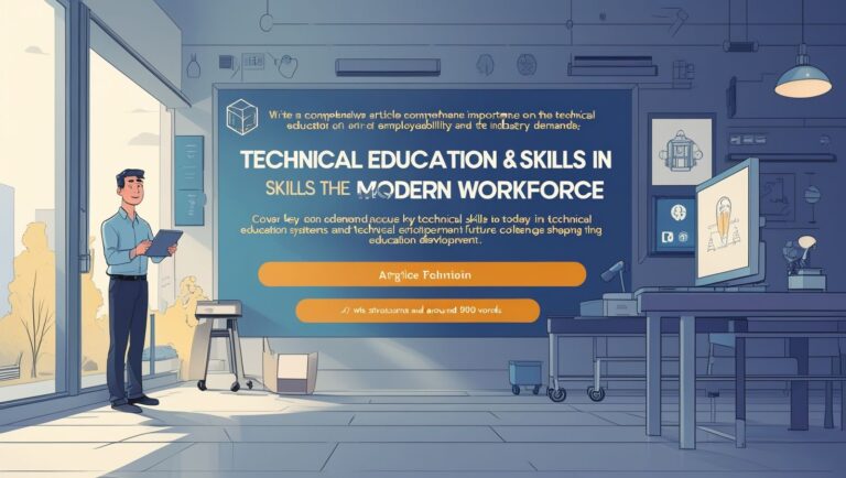 Technical Education and Skills - Teachers Guide