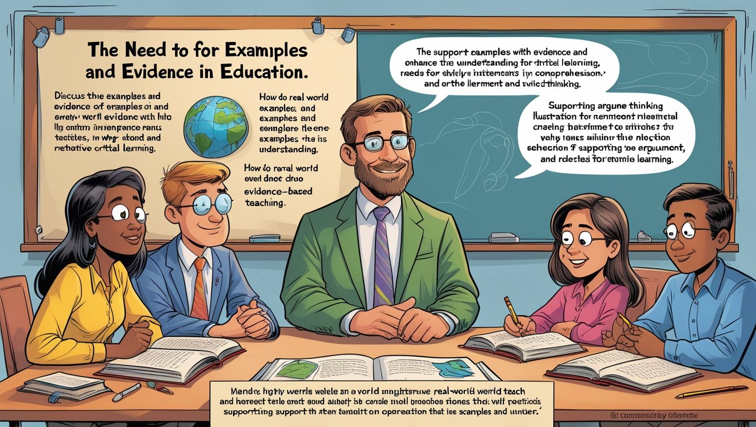 E For Examples The Need for Examples and Evidence in Education - Teachers Guide