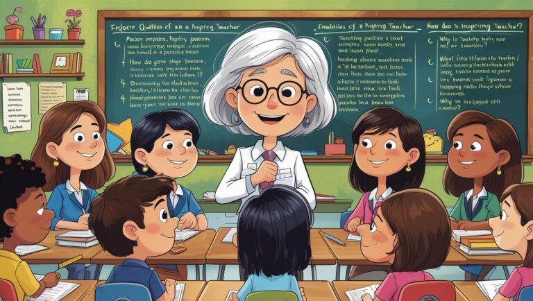 Explore the qualities of an inspiring teacher