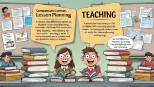 Lesson Plan vs. Teaching in Education