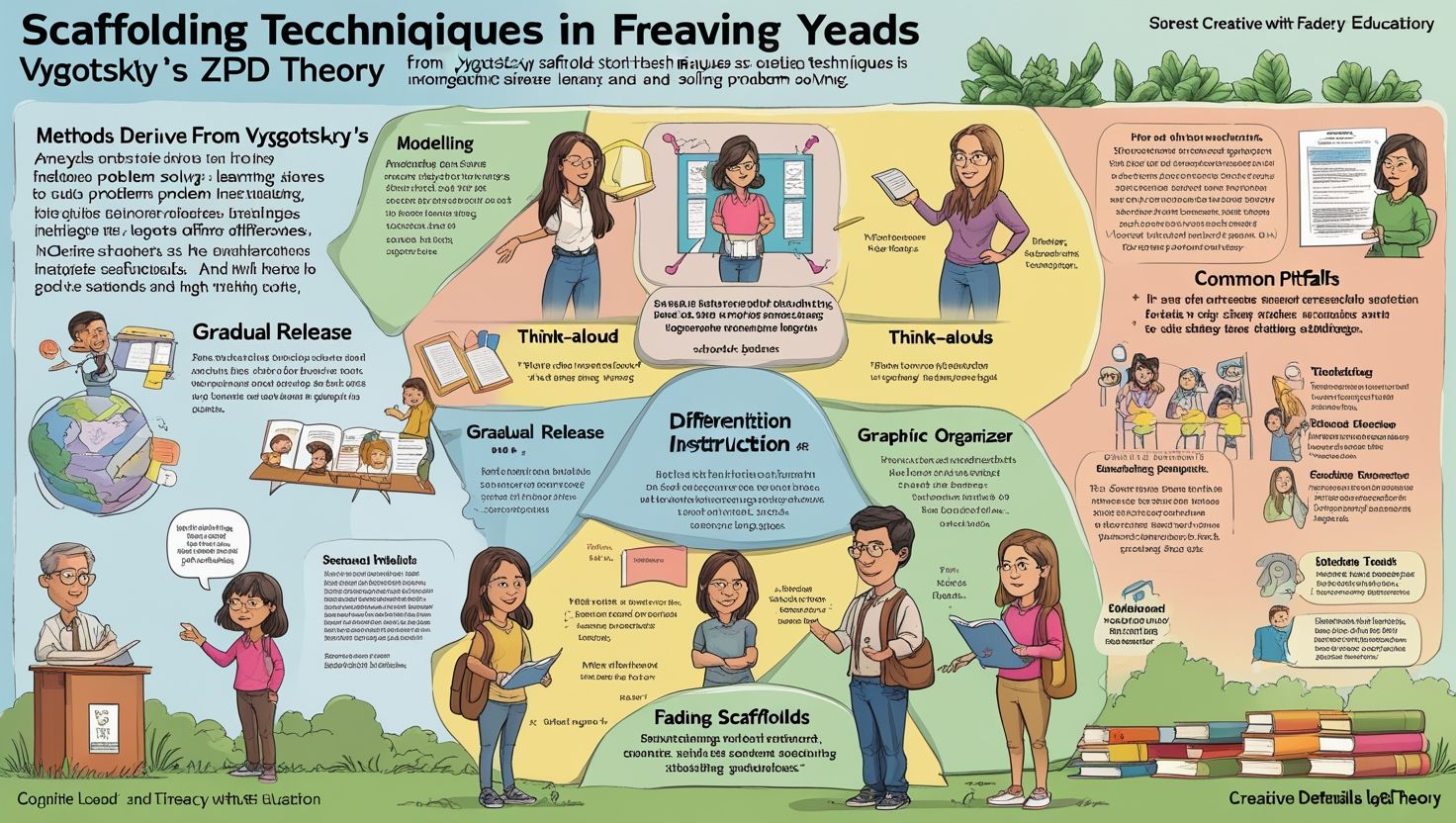 Scaffolding Methods Pyramid Scaffolding Techniques in Teaching - Teachers Guide
